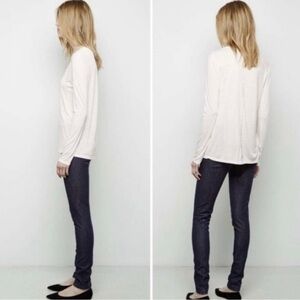 THE ROW Stratton Stretch Denim Leggings Jeggings Blue Size XS